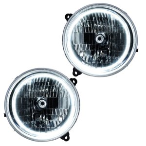 Jeep Liberty Headlight Assemblies - ORACLE Lighting - SMD HL with BC1 Controller - ColorSHIFT - `02-`04